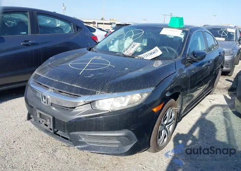 2016 Honda Civic Lx from USA, damaged, VIN 19XFC2F5XGE223390